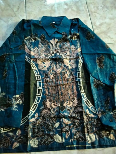 Batik Kemeja Lengen Panjang Size M L Xl Xxl