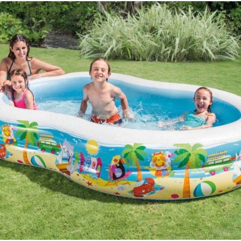 Intex 56490 Swim Center Paradise Kids Pool-Kolam Renang Anak