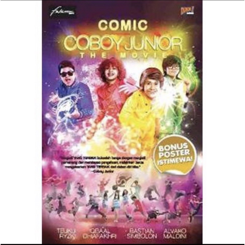 Comic coboy junior the movie bonus poster