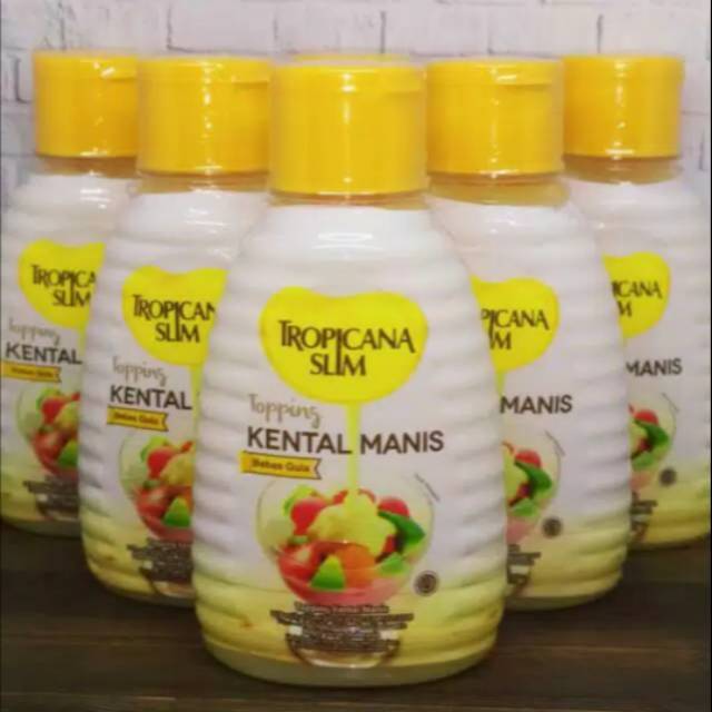 

Tropicana Slim topping kental manis Sugar free 150 ml