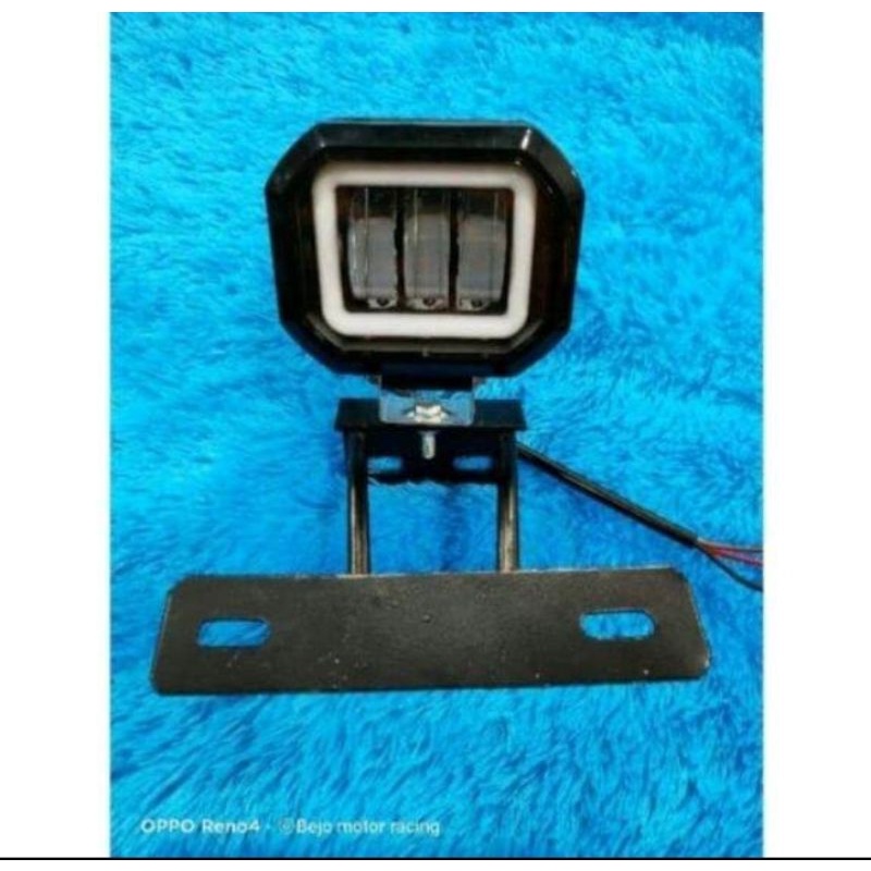 Lampu LED Daymaker 3 Mata Plus Breket LED Rx-King Byson Rx-S