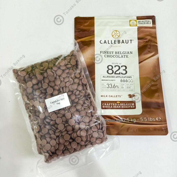 

REPACK Callebaut Milk Caramel Chocolate Couverture 823 336 1 Kg