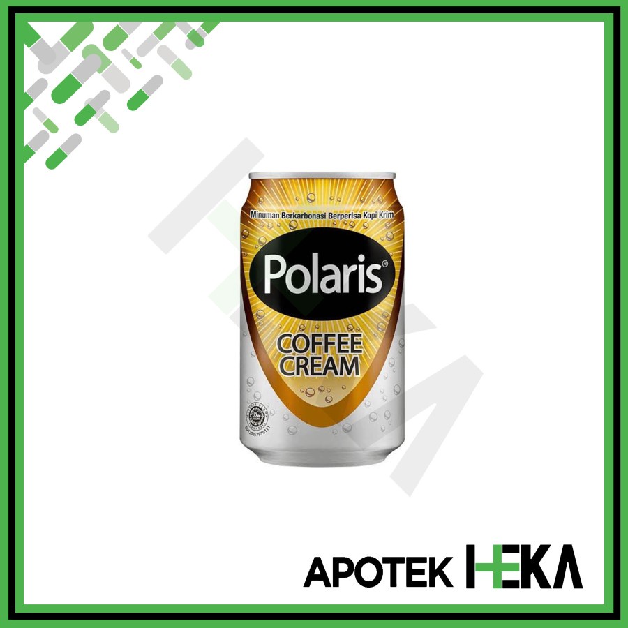 

Polaris Coffee Cream Kaleng 330 ml Minuman Kopi Krim Bersoda Segar (BANDUNG)