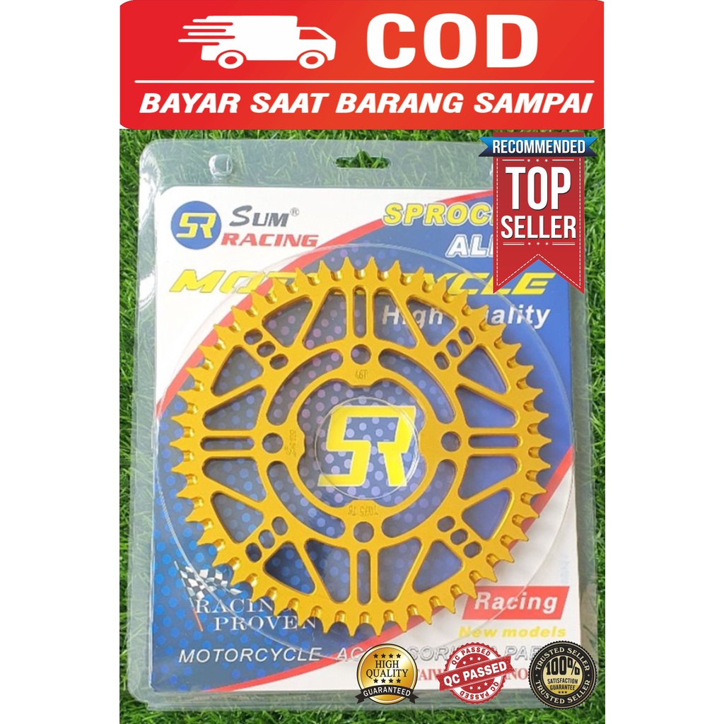 Gir Belakang Aluminium Motor Honda Cb150r, Cbr 150r, Sonic 150r, Verza 150