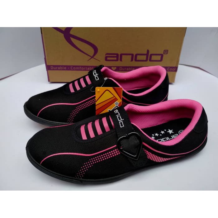 SEPATU SEKOLAH ORIGINAL ANDO, SEPATU SEKOLAH ANAK PEREMPUAN SD SMP SMA