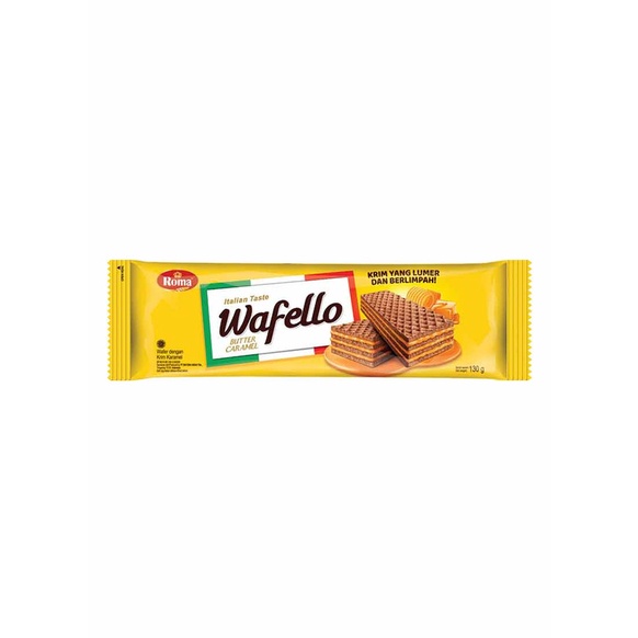 

WAFELLO WAFER ITALIA CARAMEL MT 130G