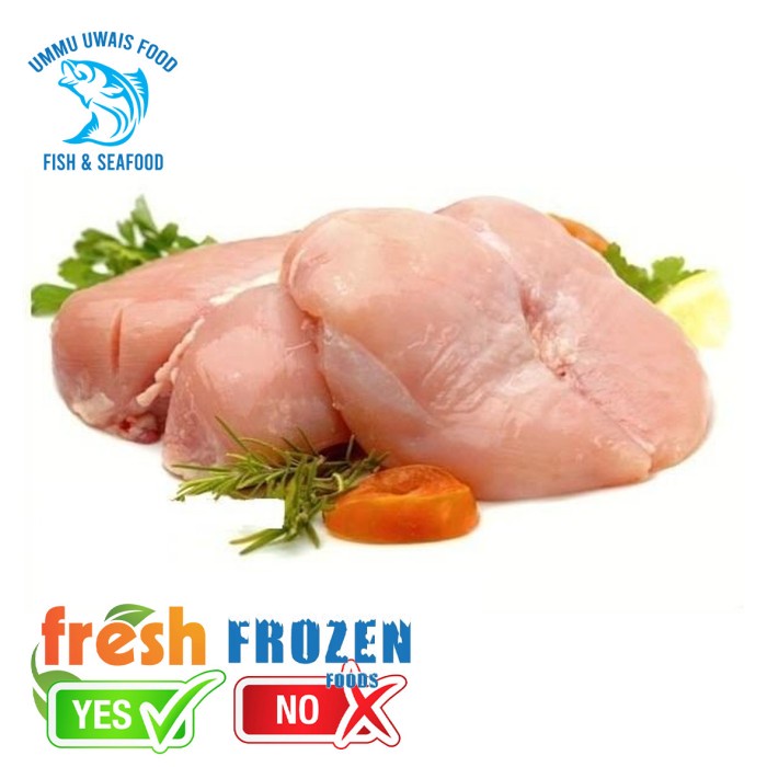 

Dada Ayam Fillet Segar Fresh Berkualitas - 1 Kilogram