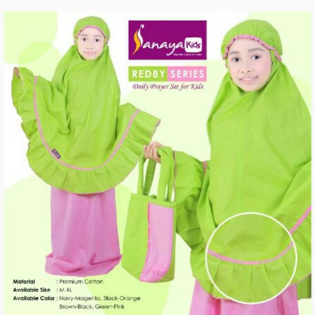 MUKENA REDBY / MUKENA SANAYA KIDS