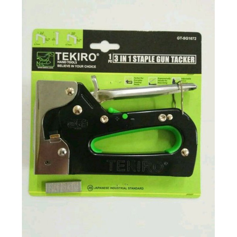 

Staples tembak Tekiro 3 in 1 6-14mm