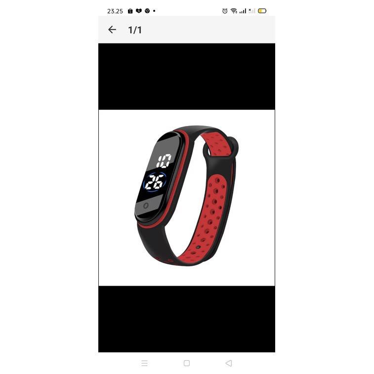 (BW) JAM TANGAN ELECTRONIC IP67 PRIA &amp; WANITA SPORTY OLAHRAGA PREMIUM LED MIBAND DIGITAL LD-55