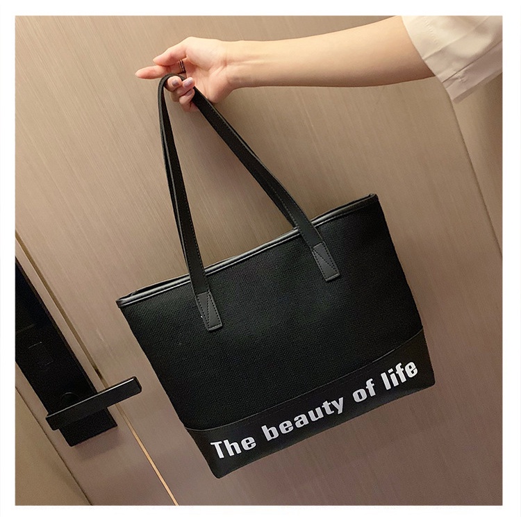 [COD] LB - Tote bag wanita import / Tote bag fashion kekinian / Tote bag motif anyaman / 103