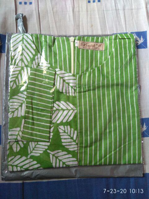 Atasan Batik Dolby Dolbi Dobby Doby Tenun Sutra Tulis Halus Katun Atbm Baron ,sarombit Atasan
