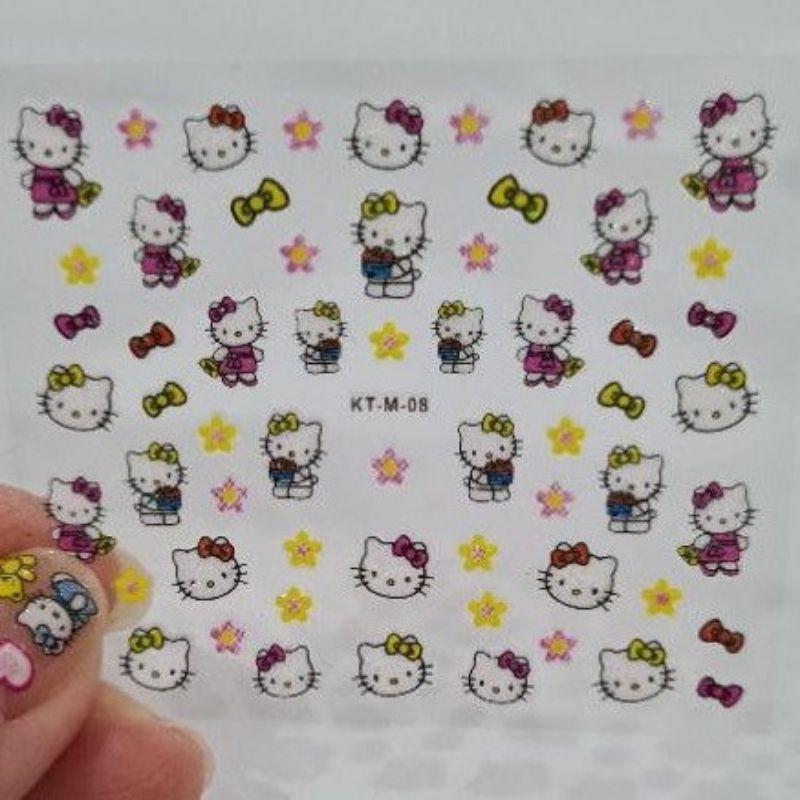 Stiker Kuku Lucu Stiker Kuku Anak HK Nails Art