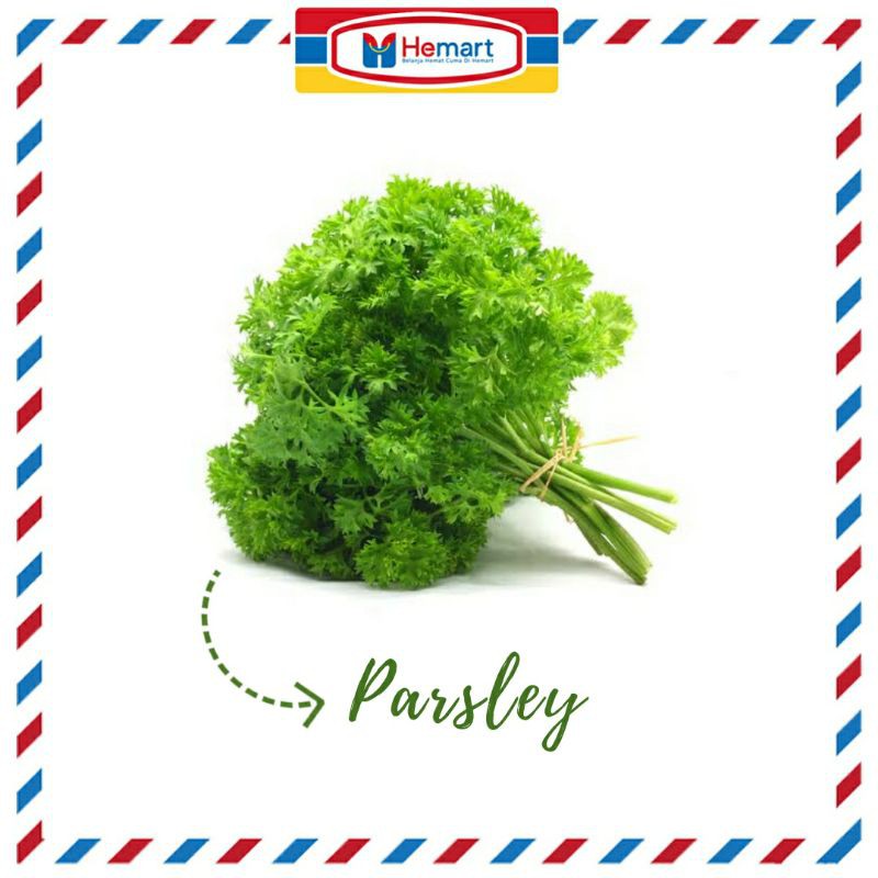 

(ORGANIK) DAUN PARSLEY / PETERSELI 500-1000 GRAM / PRODUK LANGKA
