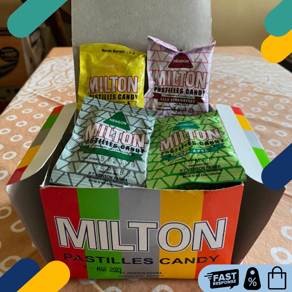 

Permen Milton Pastilles Candy 6gr