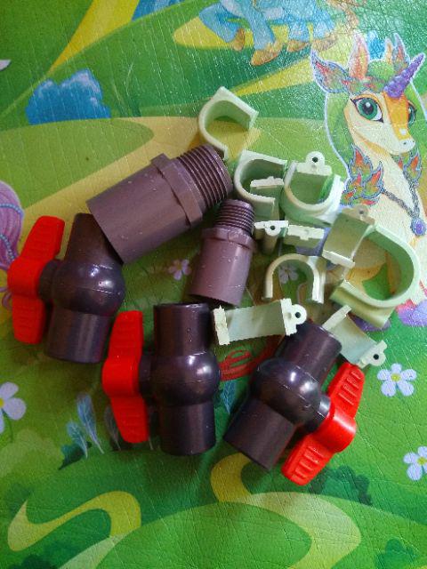 Klem Pipa Air Pvc 0.5 Inch 1 Per 2 Inch