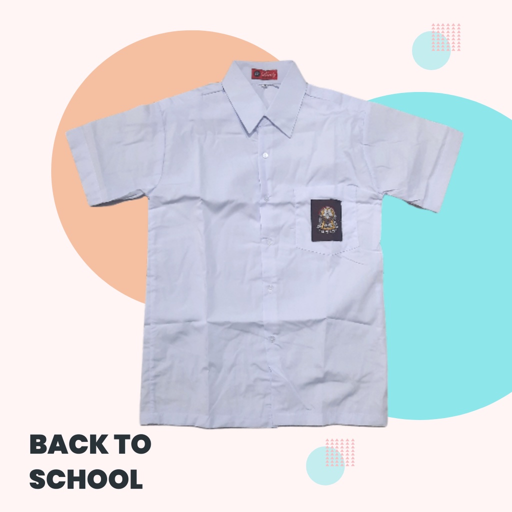 Baju SMA / Baju Sekolah SMA / Baju Putih SMA / Baju SMA Rendy / Seragam Sekolah Baju SMA/ SMA/ Serag