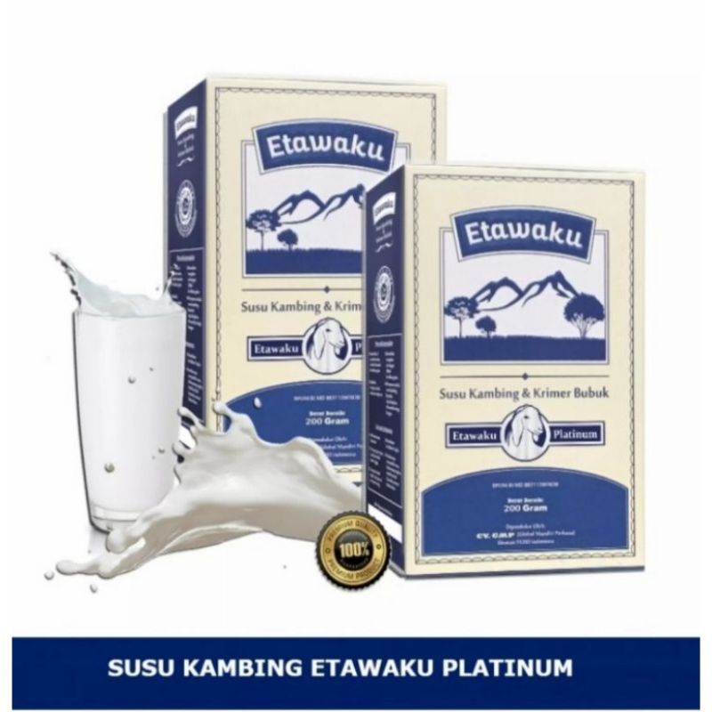 

Susu Kambing Etawa Bubuk Plantinum Full Cream