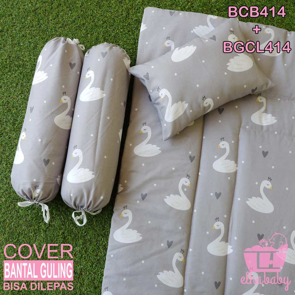 Elhababy set bed cover bayi anak motif murah premium bedcover selimut matras kasur bayi kado