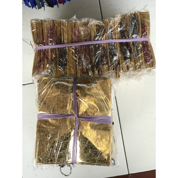 Tas kertas mini tas makanan hajatan paper bag kecil mas