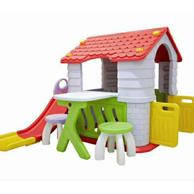Luxury Dream House Labeille KC 811 Mainan Rumah Perosotan Rumah Labeille Playhouse Playground Anak