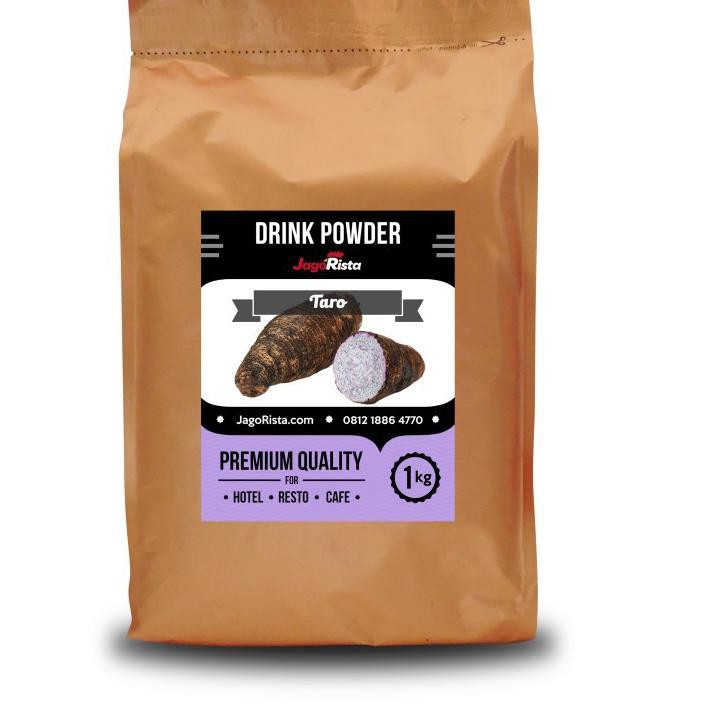 

Sale!!! Jagorista - 1 KG Premium GOLD Taro ( Bubuk Minuman / drink Powder )