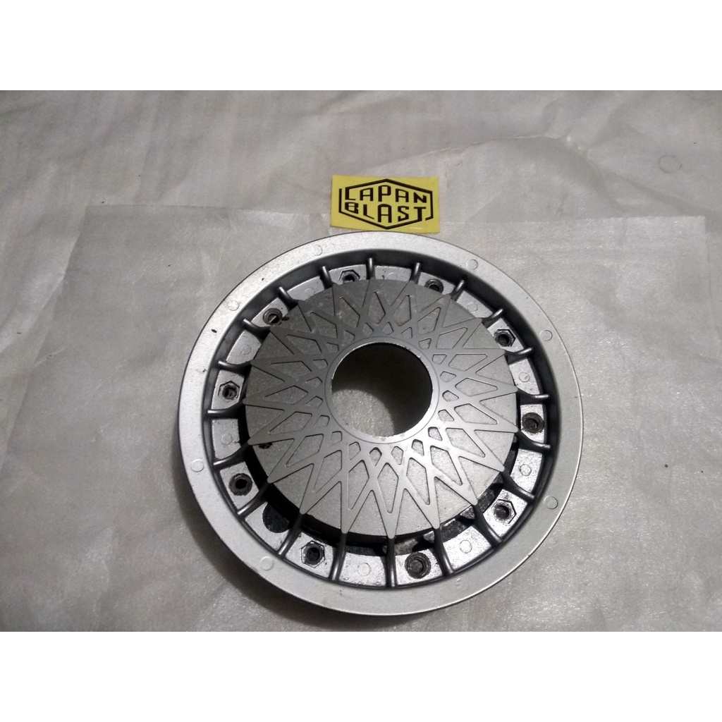 Velg Velek Pelg Peleg Ban Serep Ring 10 Blower alumunium Vespa