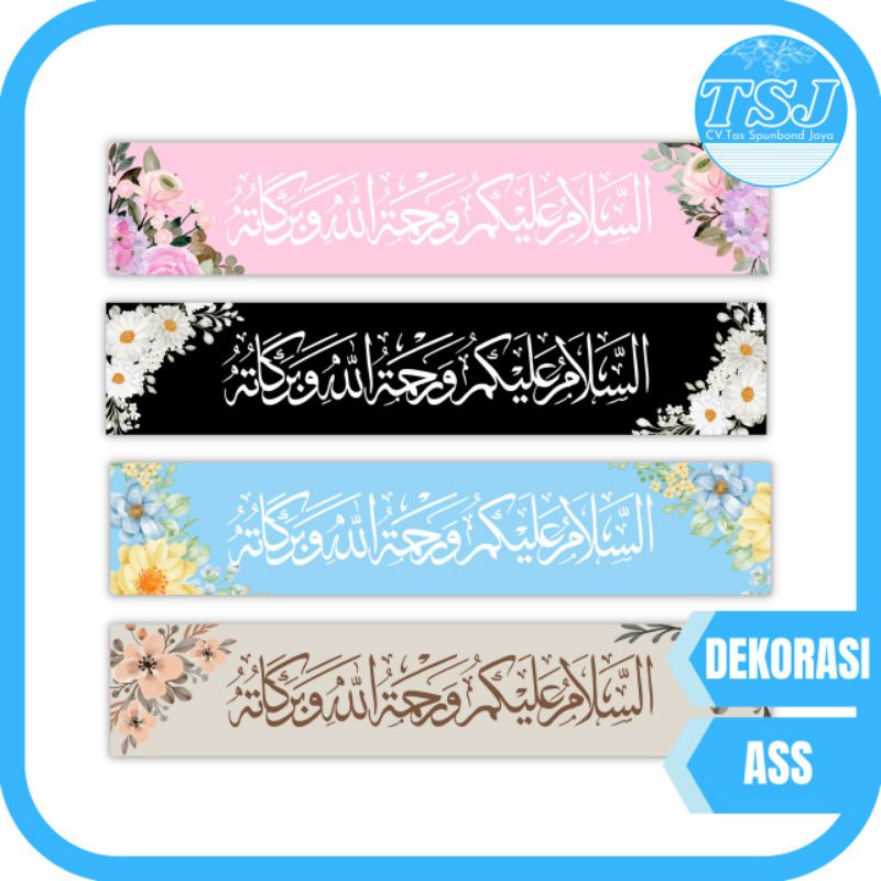 Kaligrafi Hiasan Dinding Ruang Tamu Islami Minimalis Home Decor Walldecor Assalamualaikum