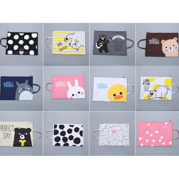 

HOT SALE Map A4 Kain Kartun dengan Tali Terjamin