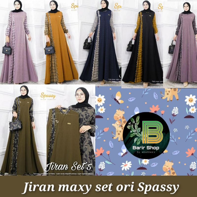[Ready stok] JIRAN 1 2 3 4 5 6 7 8 9 10 + rebeca set MAXY SET ORI SPASSY