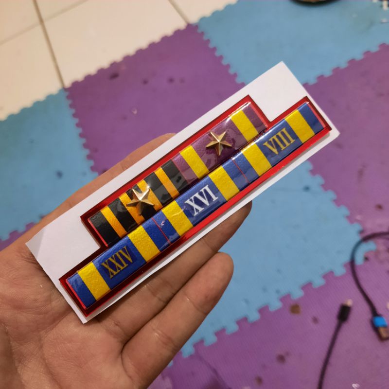 Satya Lencana Pita Tanda Jasa PDH Polisi POLRI Bintang Bhayangkara Nararya Karya Bhakti 24 16 8 Tahu