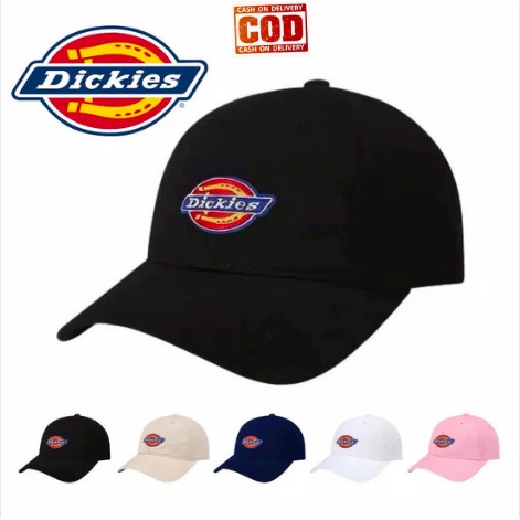 TOPI / POLO CAPS / CASUAL BASEBALL CAP BORDIR DICKIES LAKI PEREMPUAN KUALITAS DISTRO PREMIUM