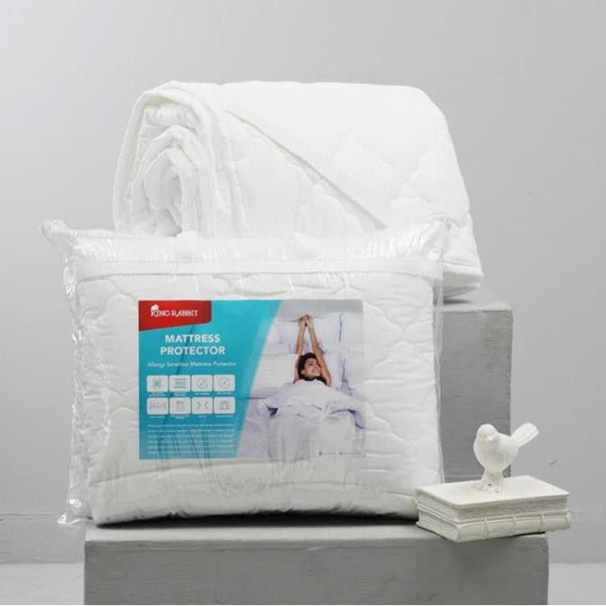 Ready Stok - King Rabbit Matrass Protector Pelindung Kasur Matras Kasur 120X200