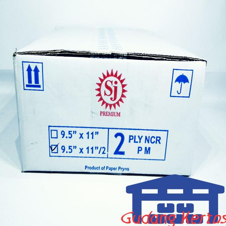 

ツ SJ Continuous Form 9.5 x 11" 2 Ply NCR - PRS BAGI 2 Terjangkau