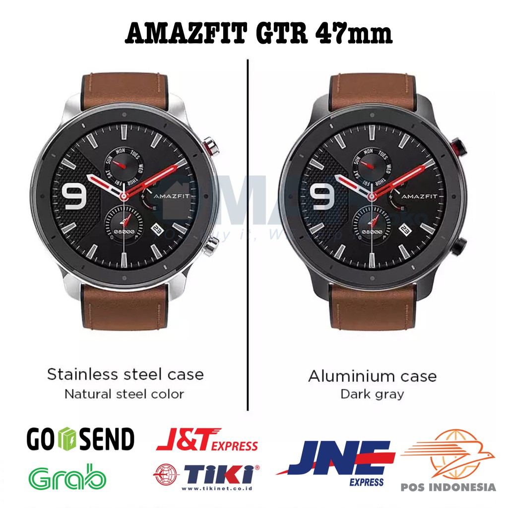 xiaomi amazfit gtr 47mm black aluminium