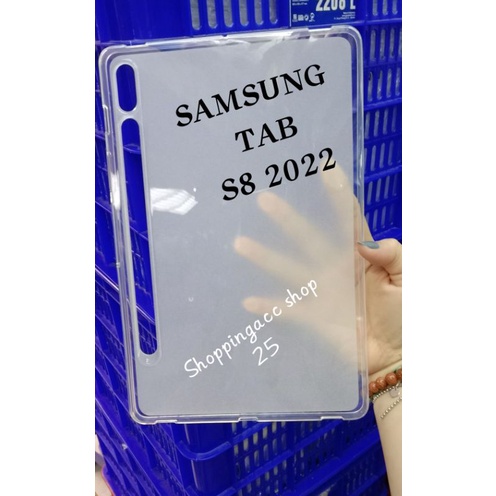 SAMSUNG TAB S8 2022 SILICONE CASE BENING SOFTCASE BENING SAMSUNG TAB S8 2022
