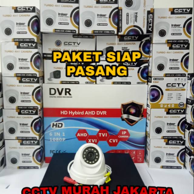 Paket kam   era cctv AHD 1 camera 3mp 720p full HD KOMPLIT 4
