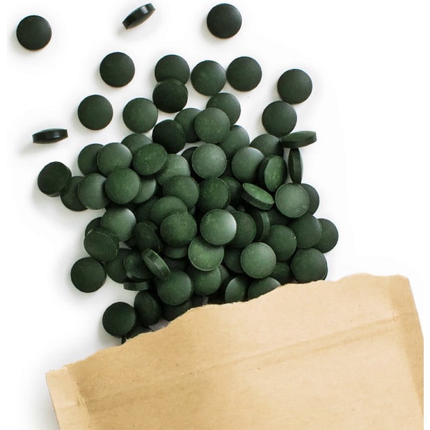 SPIRULINA TABLET FOOD GRADE / makanan Udang &amp; Ikan Guppy &amp; Cupang