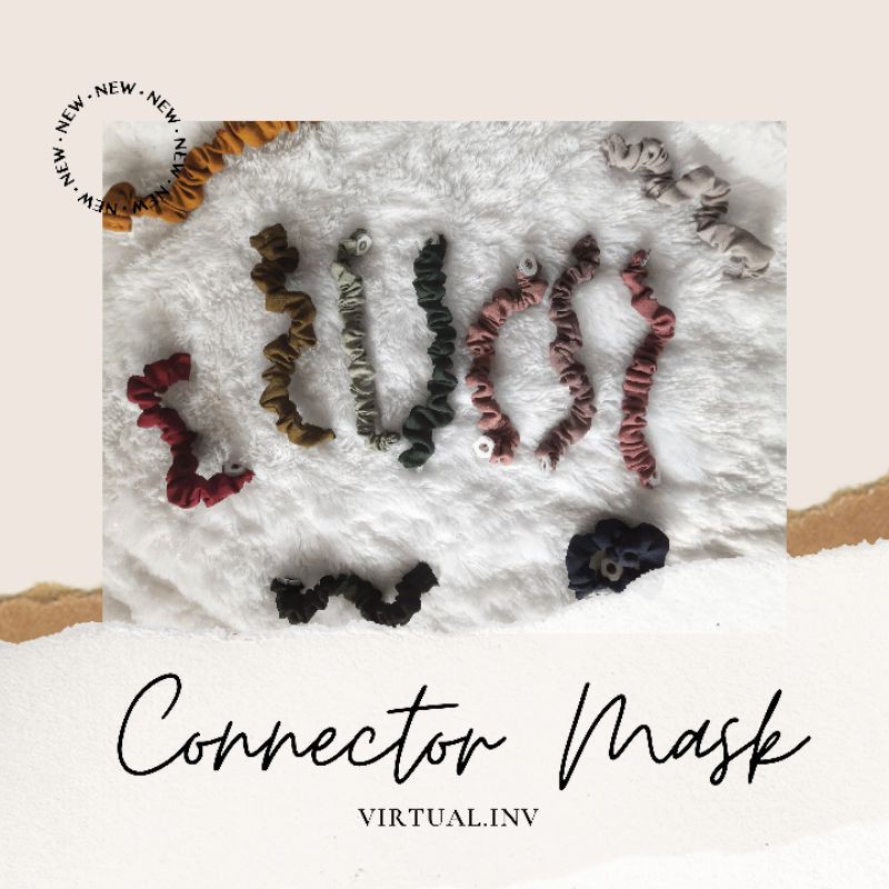 Connector / konektor Mask Masker Hijab Souvenir