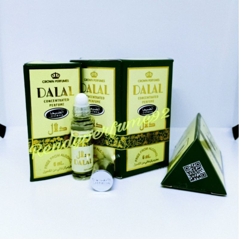 DOBHA BEST SELLER - Parfum Dobha 6ml Roll On Non Alkohol 100% Original