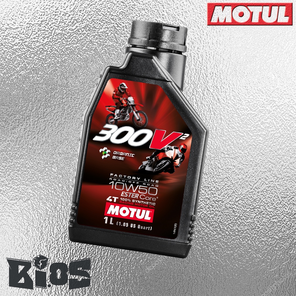 MOTUL 300V2 Factory Line Road/Off Road 10W50 1LT OLI RACING ORIGINAL