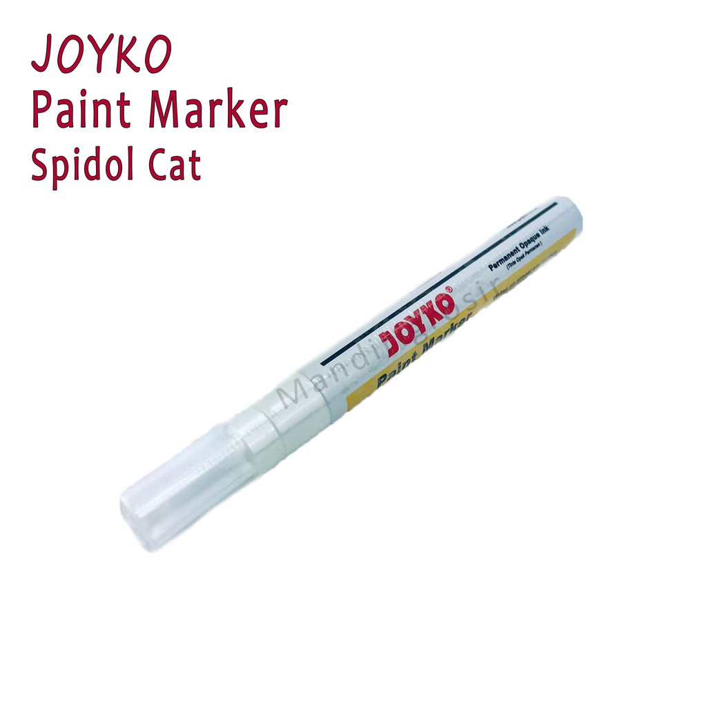 Paint Marker *Joyko * Spidol Cat * PTM-37(white)