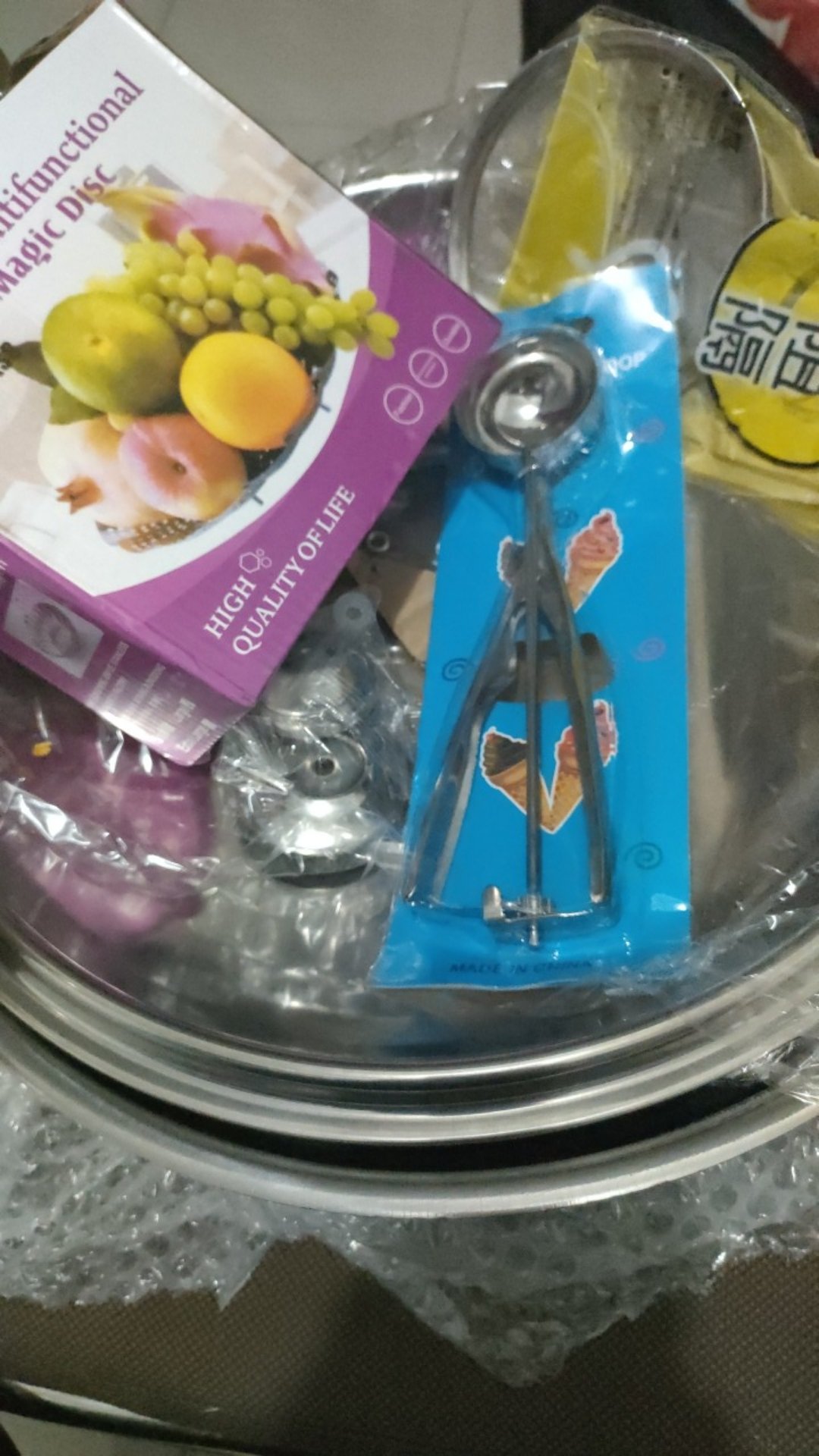 Wajan Wok Penggorengan Frying Pan Anti Lengket Stainless Steel