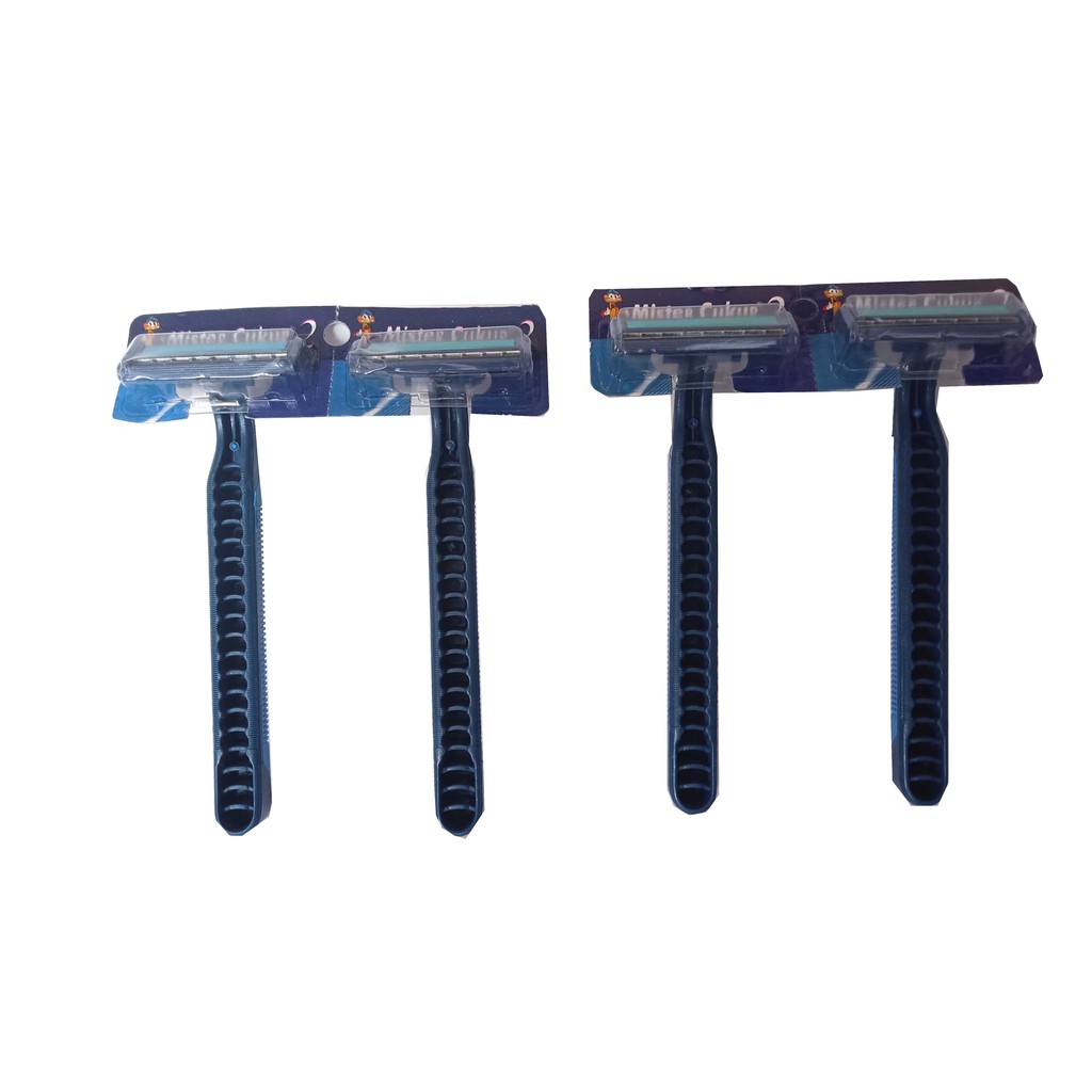 2 pcs Pisau Cukur Shaving Kumis Pria