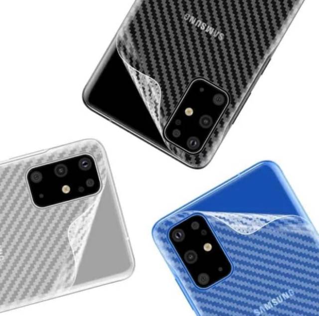 Back Skin Carbon Samsung S20 - Skin Carbon Samsung S20 SC