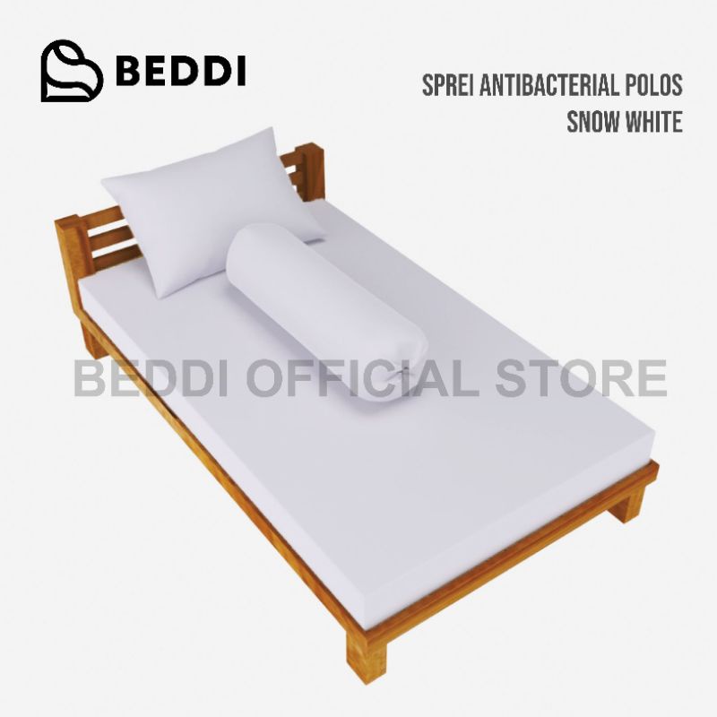 [WARNA CERAH] BEDDI Sprei Set Polos Warna Cerah Premium Anti Bakteri Sprei Murah Sprei Kecil Sprei M