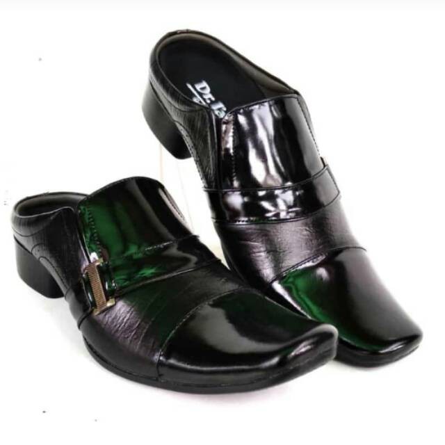 Sepatu bustong kantor pria merek persada kulit asli