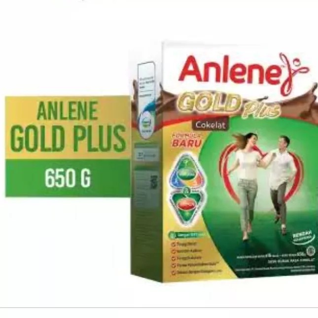 

ANLENE GOLD SUSU VANILA COKLAT 650G