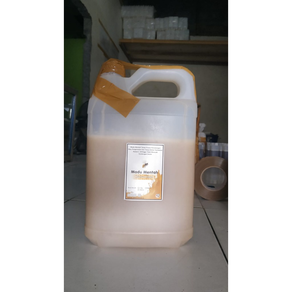 

[Raw Honey] Madu Mentah Multiflora Super Curah 5 Kg