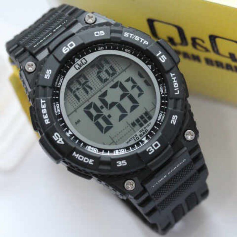 Jam Tangan Pria Q&amp;Q QnQ QQ M147 M147J Digital Original Water Resist